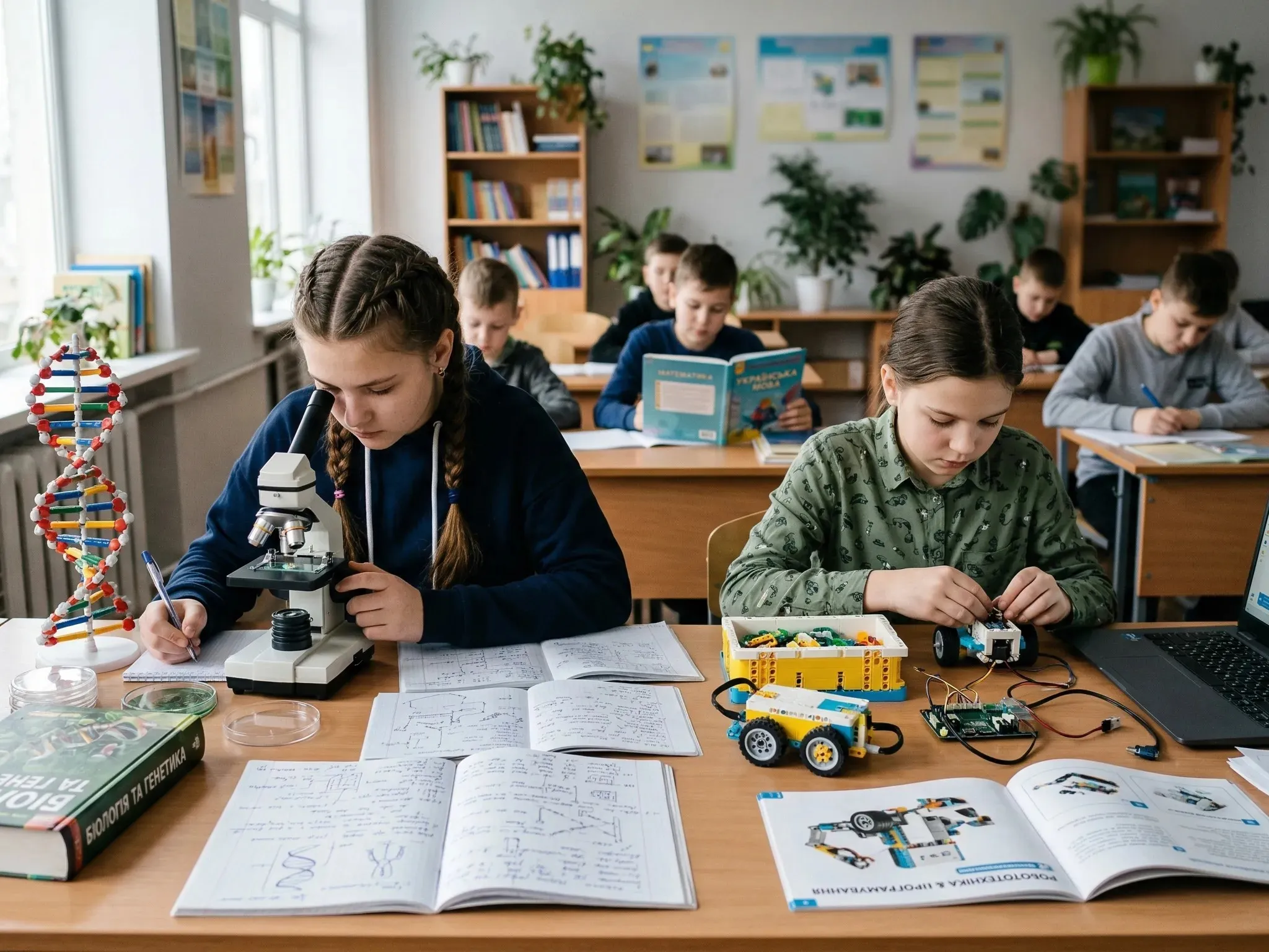 Акцент на окремі предмети
